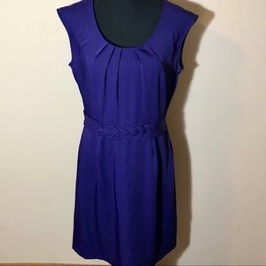 Olivia Matthews Sleeveless Belted Dress